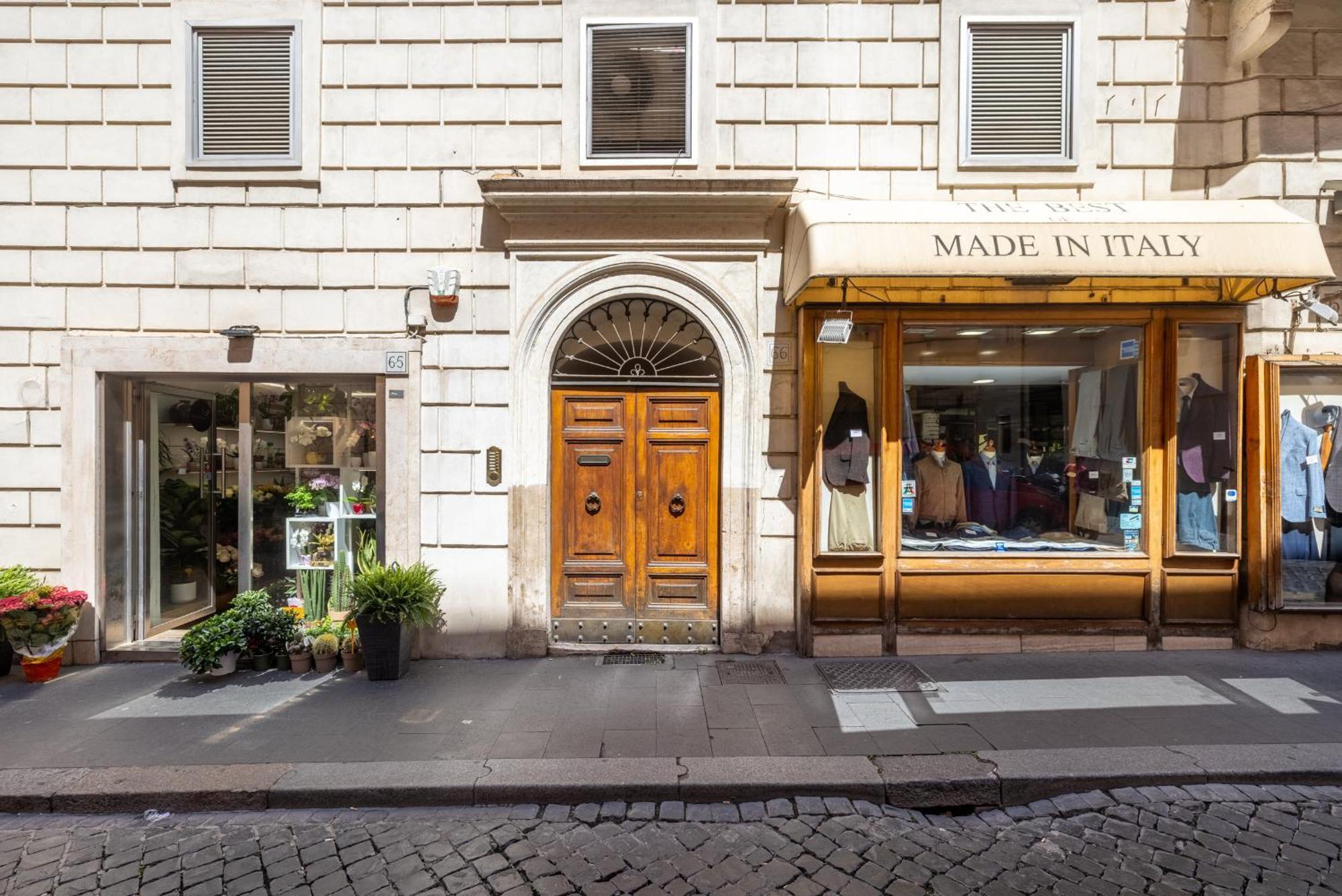 Charming Apartment At Spanish Steps, No Elevator ローマ エクステリア 写真
